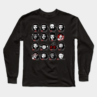 Che Guevara x16 Creative Wordplay Mashup Design Long Sleeve T-Shirt